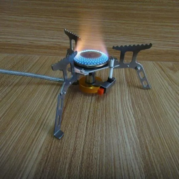 3500W Portable Foldable Outdoor Camping Picnic Gas Burner Steel Stove