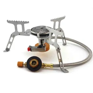 3500W Portable Foldable Outdoor Camping Picnic Gas Burner Steel Stove