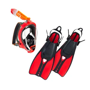 Aria QR  Full Face Snorkelling Set
