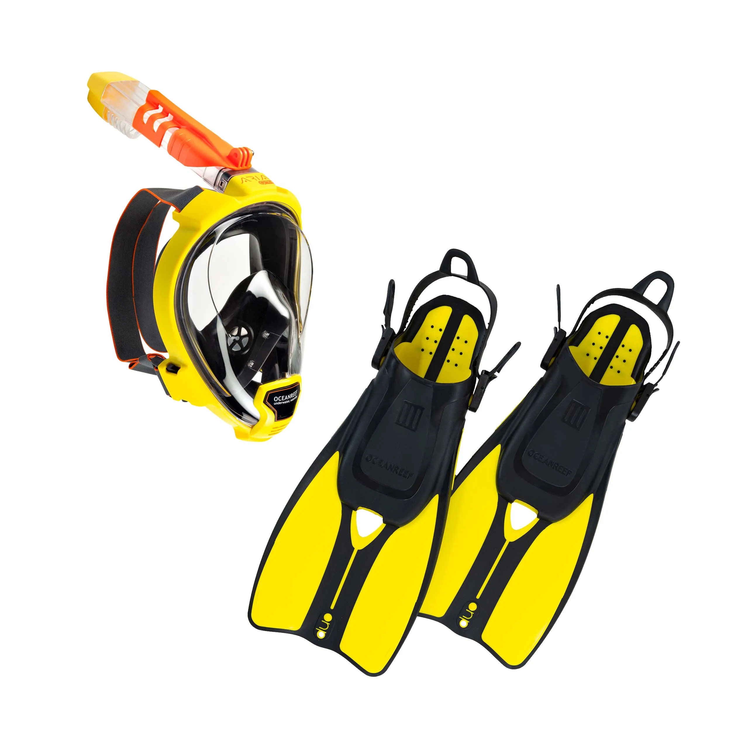 Aria QR  Full Face Snorkelling Set