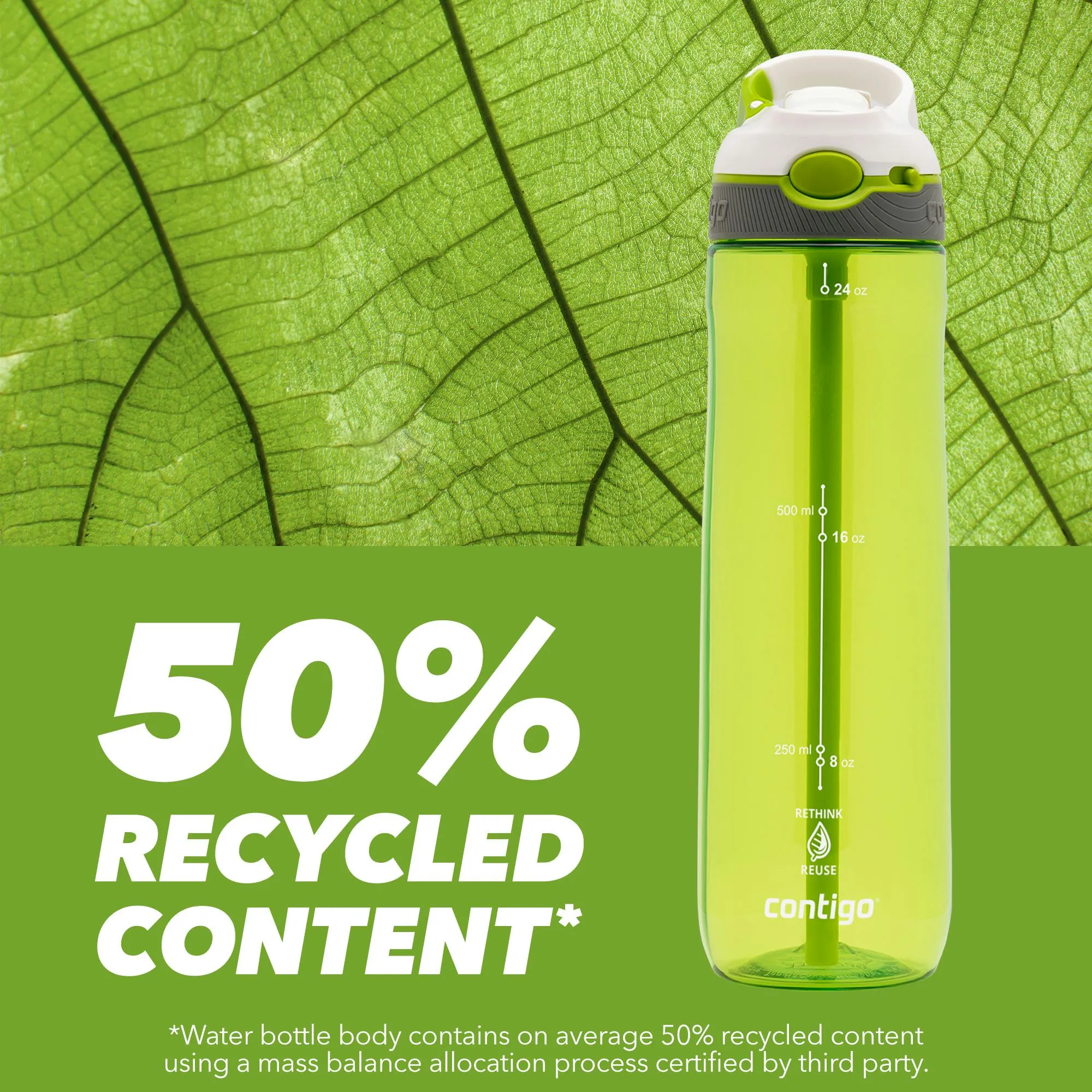 Ashland AUTOSPOUT Water Bottle Tritan Renew, 720 ml