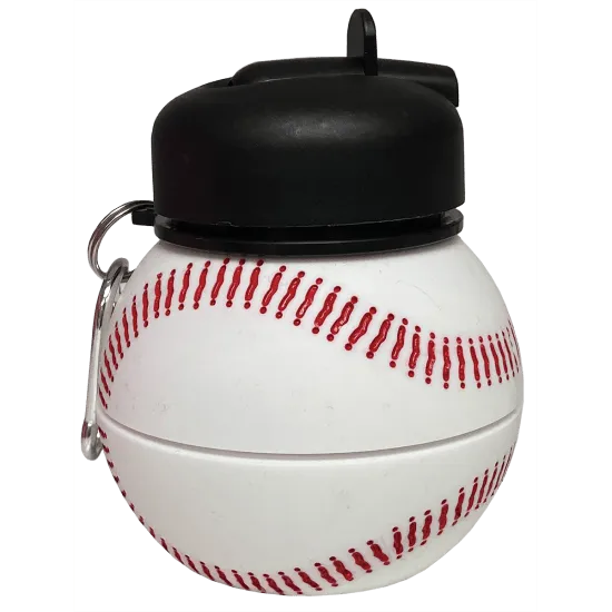baseball collapsible water bottle