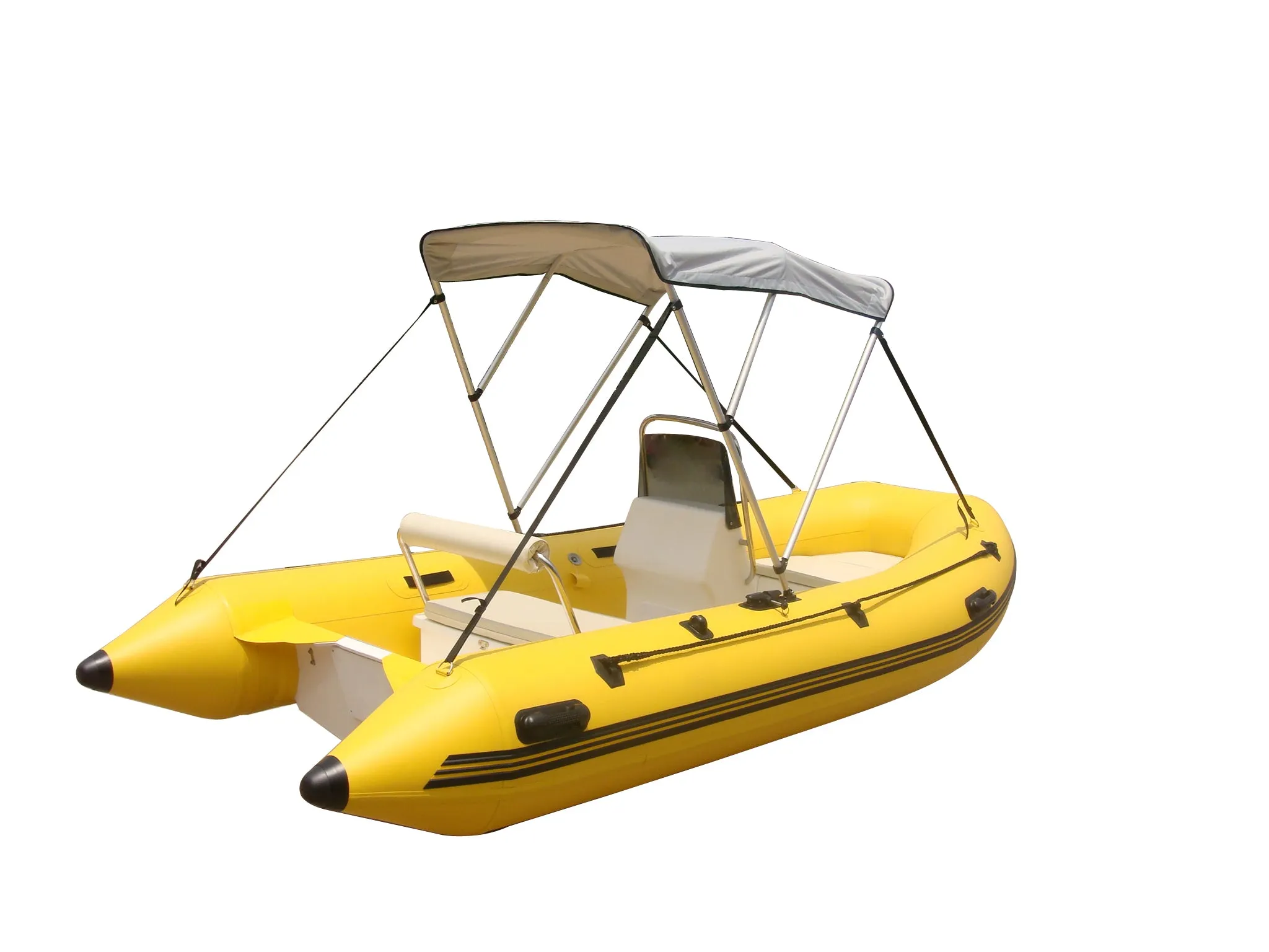 Boatify Sun Shade Top Portable Bimini Top Cover Canopy for Inflatable Boat (2 Bow or 3 Bow)