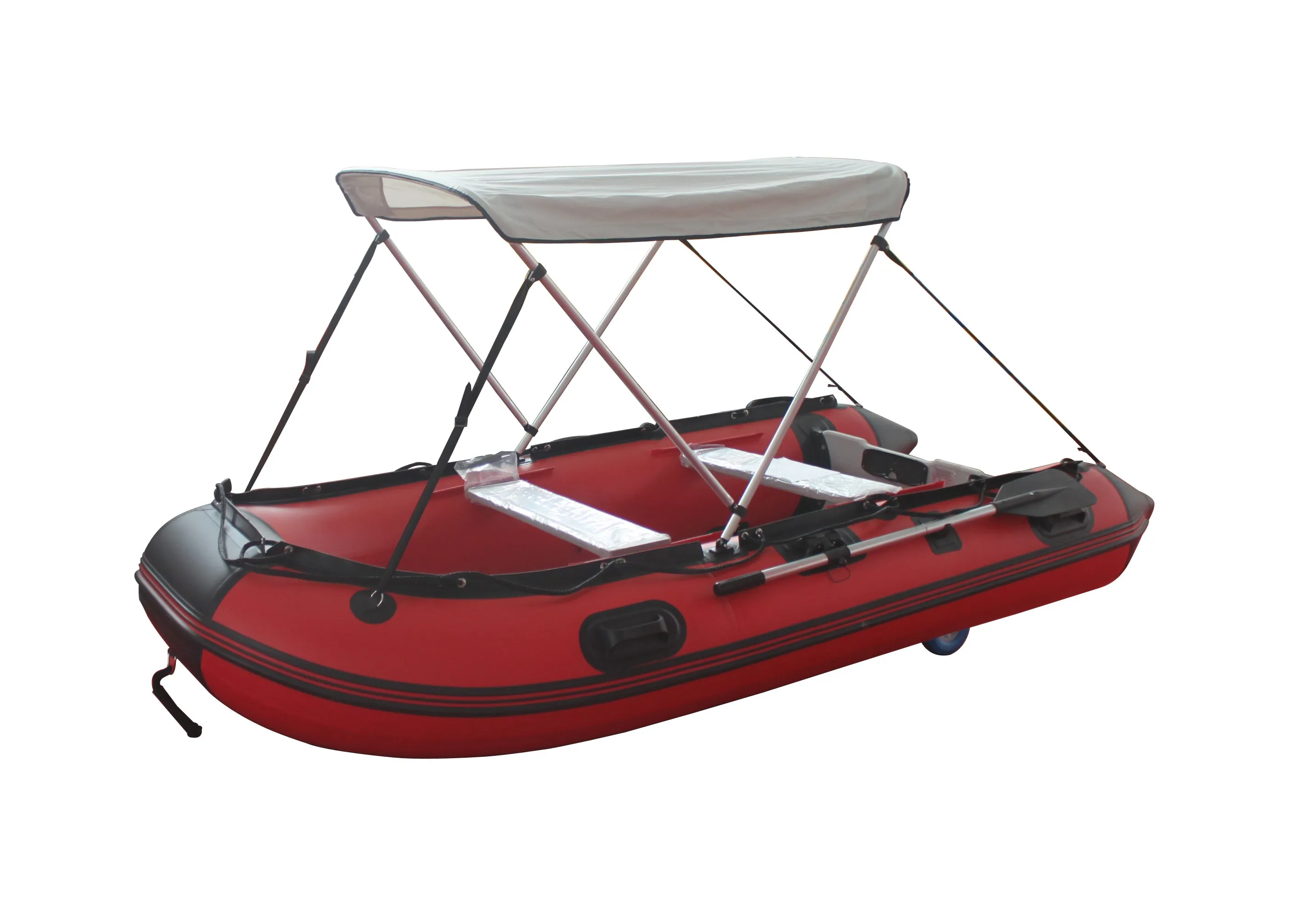 Boatify Sun Shade Top Portable Bimini Top Cover Canopy for Inflatable Boat (2 Bow or 3 Bow)