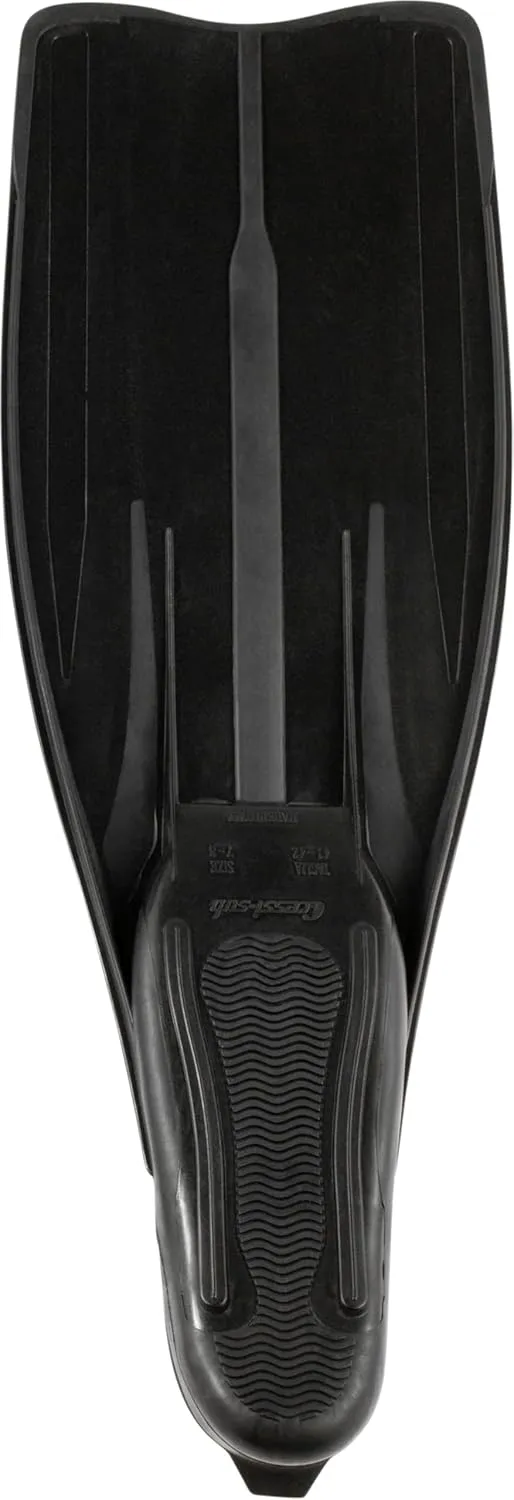 Cressi Adult Reactive Full Foot Pocket Scuba Diving Fins - Pro Star: Made in Italy