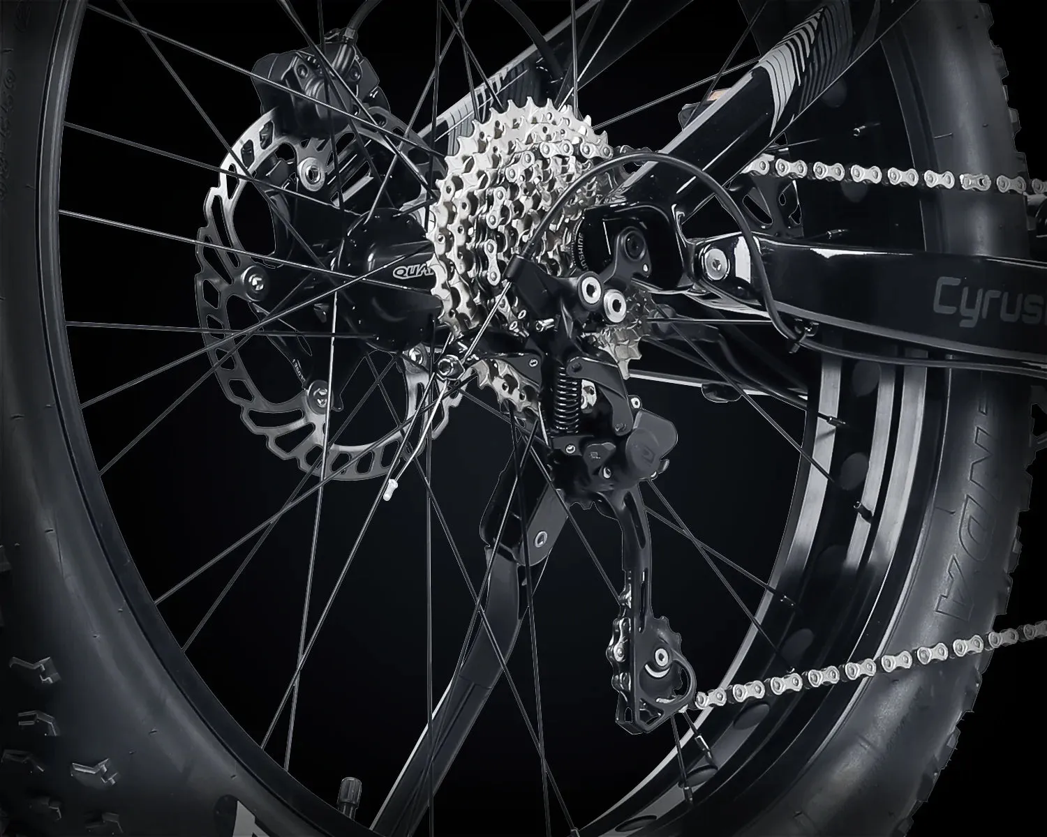 Cyrusher Nitro All Terrain Mid-Drive Electric Bike