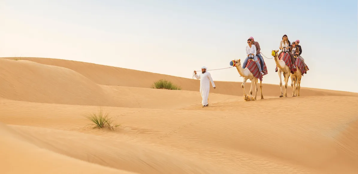 Dubai: 3* Red Dunes ATV, Sandsurf, Camels, Horses, Buffet & Show