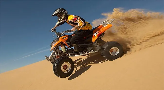 Dubai: 3* Red Dunes ATV, Sandsurf, Camels, Horses, Buffet & Show