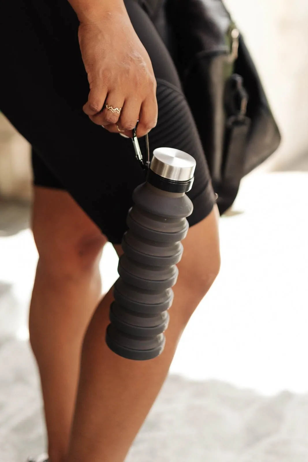 Girl On The Go Collapsible Water Bottle
