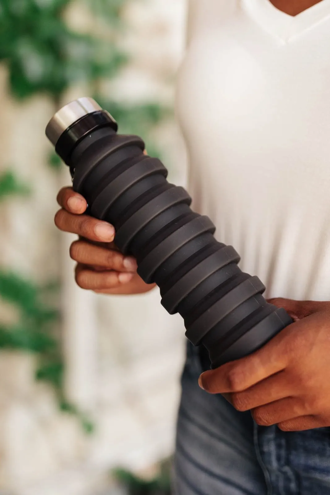 Girl On The Go Collapsible Water Bottle