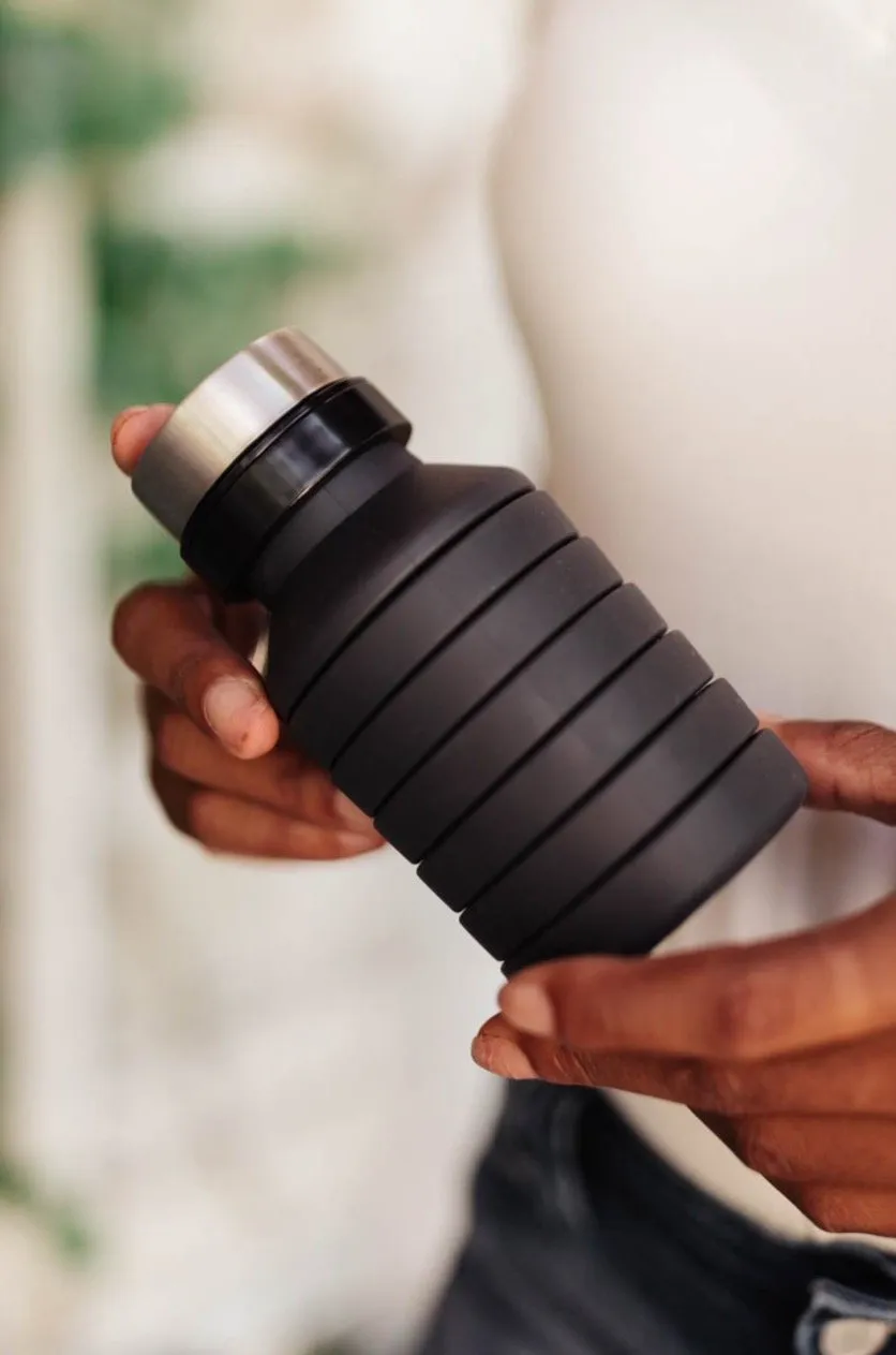 Girl On The Go Collapsible Water Bottle