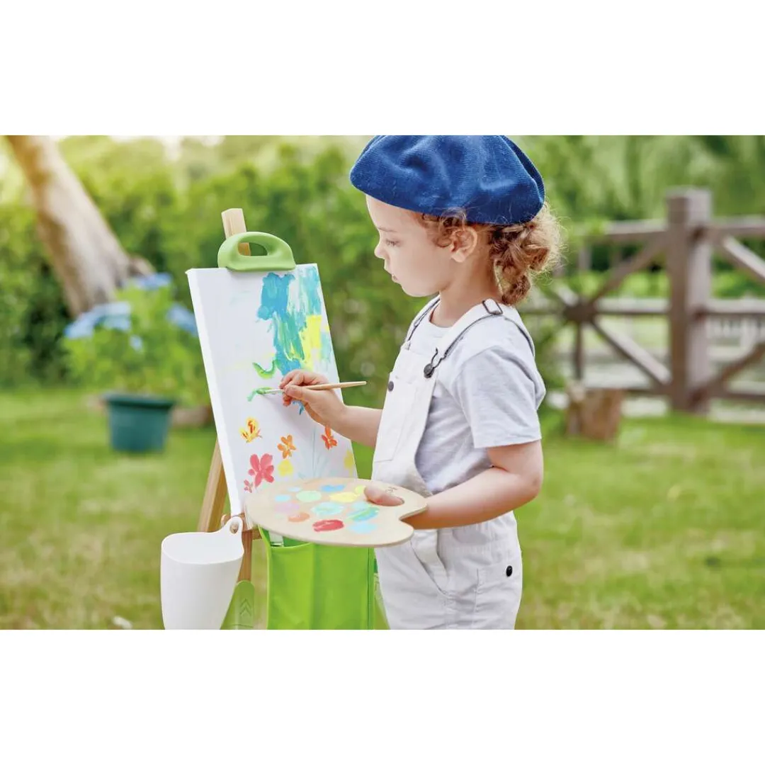 Hape Portable Bamboo Easel (4y )