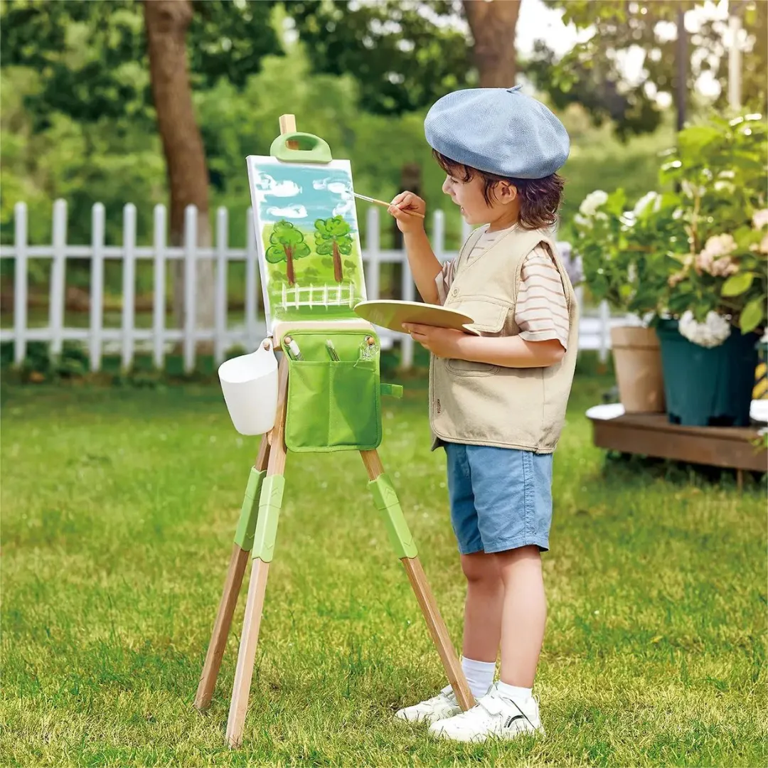 Hape Portable Bamboo Easel (4y )