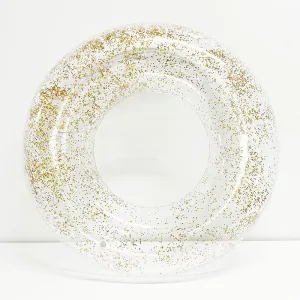 Inflatable Glitter Tube Gold