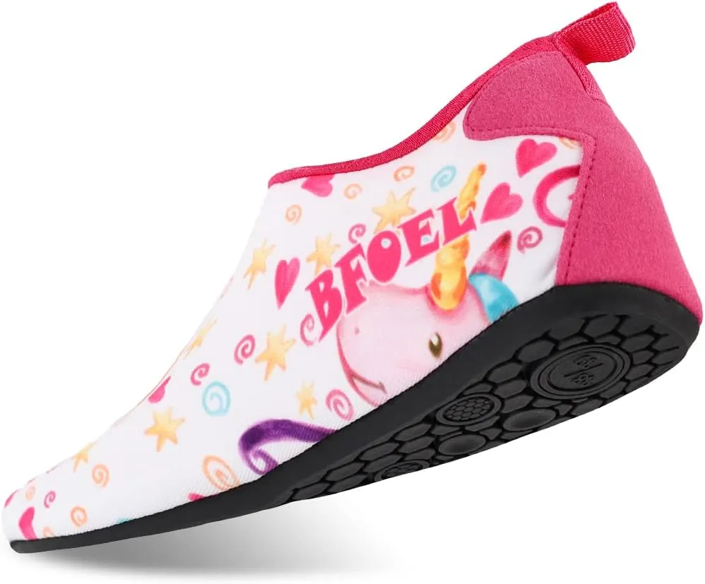 Kids Water Shoes for Toddler Boys Girls Big Kids Water Shoes Swim Socks Quick Dry Non-Slip Water Beach Aqua Sports Shoes