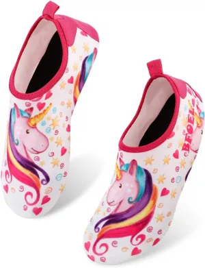 Kids Water Shoes for Toddler Boys Girls Big Kids Water Shoes Swim Socks Quick Dry Non-Slip Water Beach Aqua Sports Shoes
