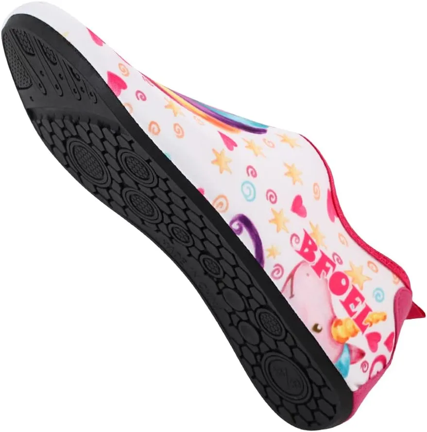 Kids Water Shoes for Toddler Boys Girls Big Kids Water Shoes Swim Socks Quick Dry Non-Slip Water Beach Aqua Sports Shoes