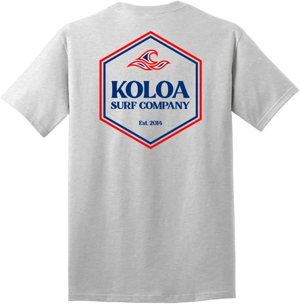 Koloa Surf Company Men's Fourth of July Heavyweight Tee Patriotic Collection