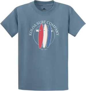 Koloa Surf Company Men's Fourth of July Heavyweight Tee Patriotic Collection