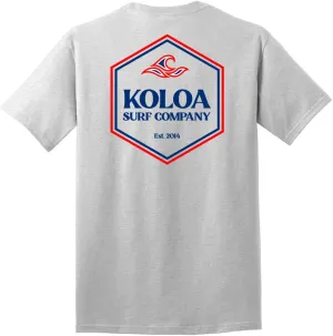 Koloa Surf Company Men's Fourth of July Heavyweight Tee Patriotic Collection