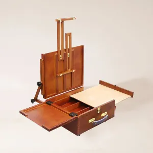 MEEDEN Plein Air Pochade Box-Walnut