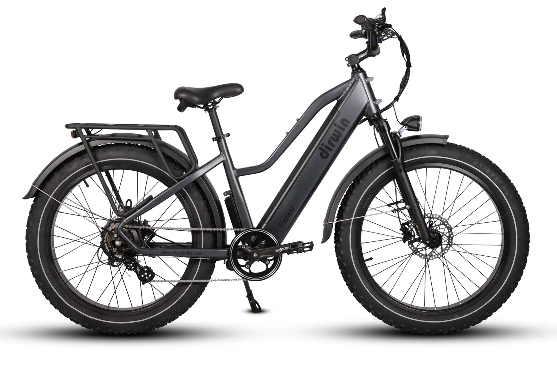 Pioneer Step Through Fat Tire Electric Bike