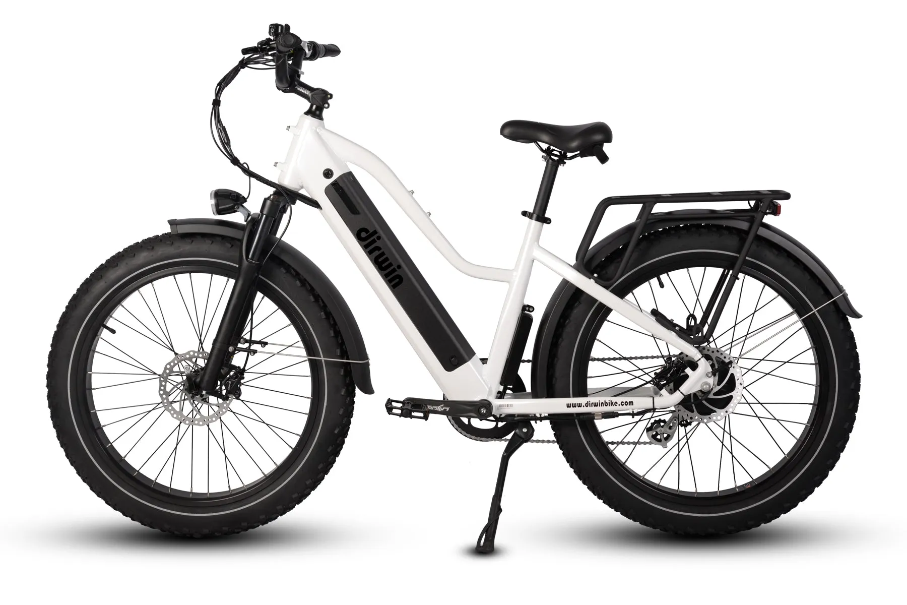 Pioneer Step Through Fat Tire Electric Bike