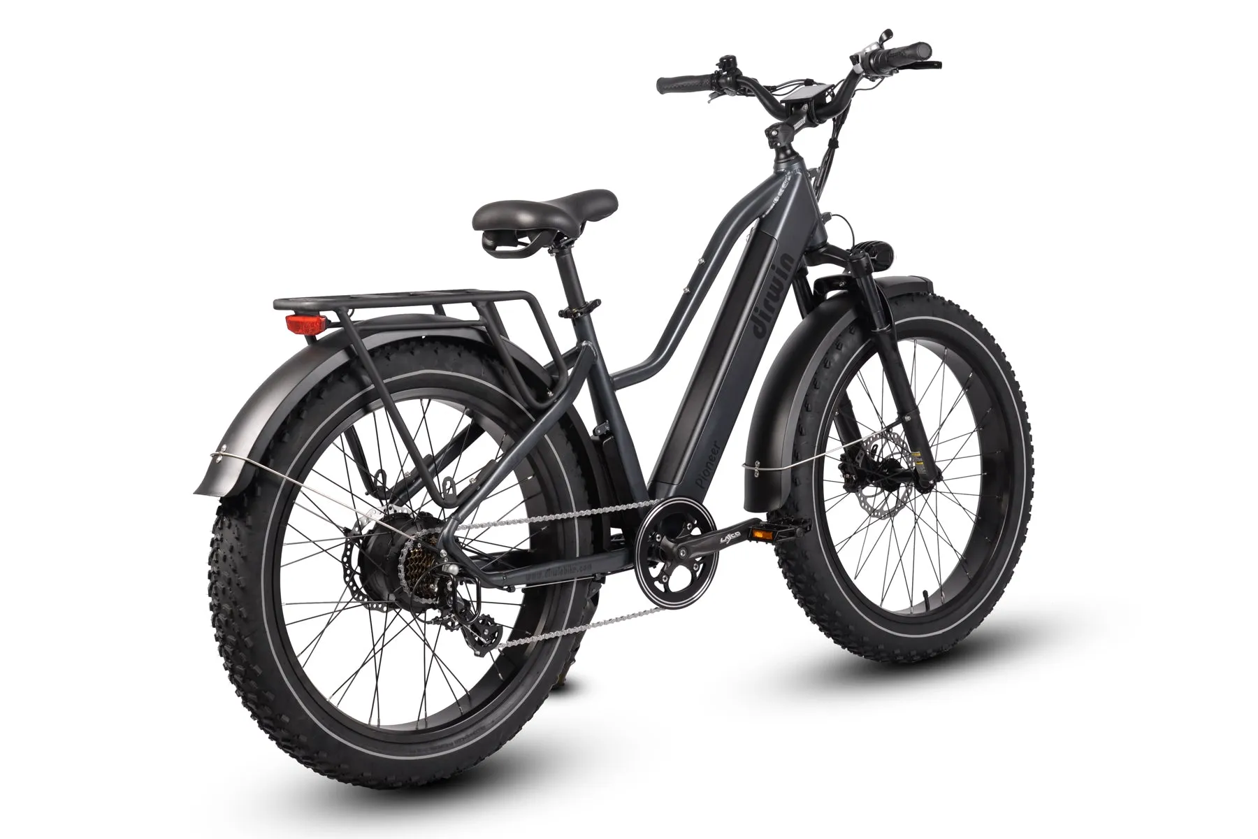 Pioneer Step Through Fat Tire Electric Bike
