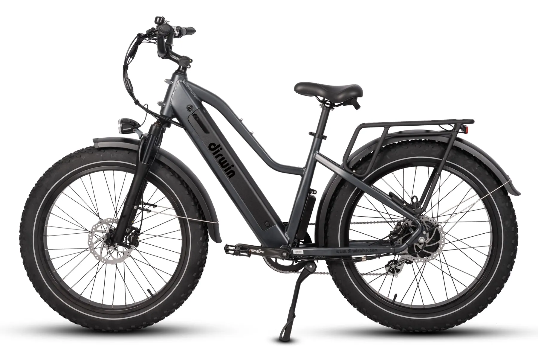 Pioneer Step Through Fat Tire Electric Bike