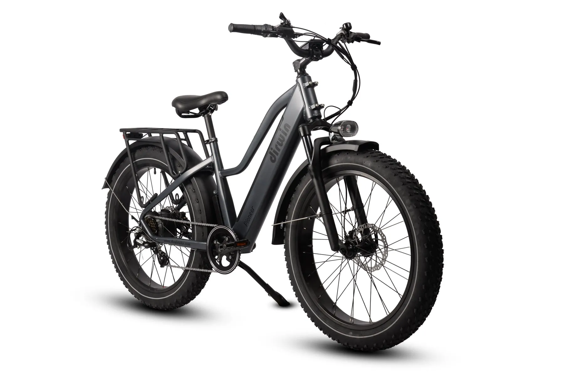 Pioneer Step Through Fat Tire Electric Bike