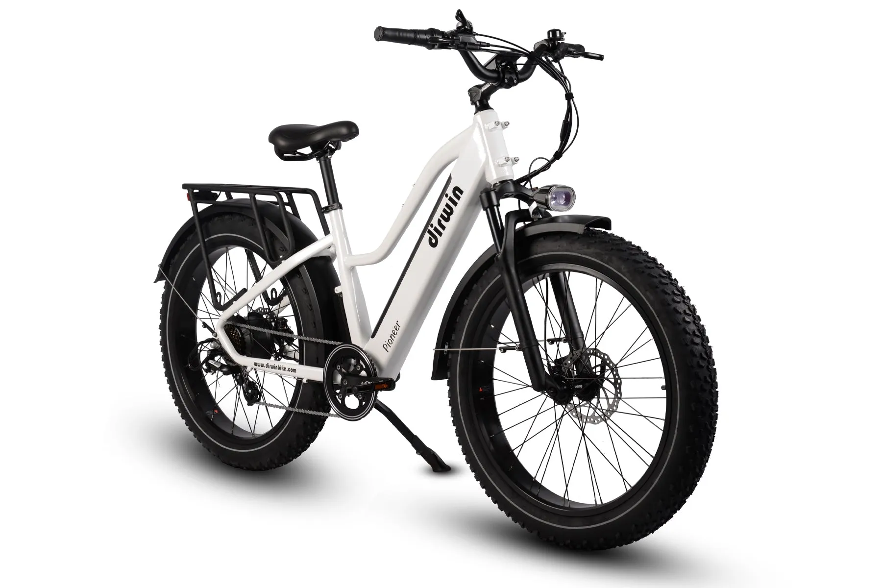 Pioneer Step Through Fat Tire Electric Bike