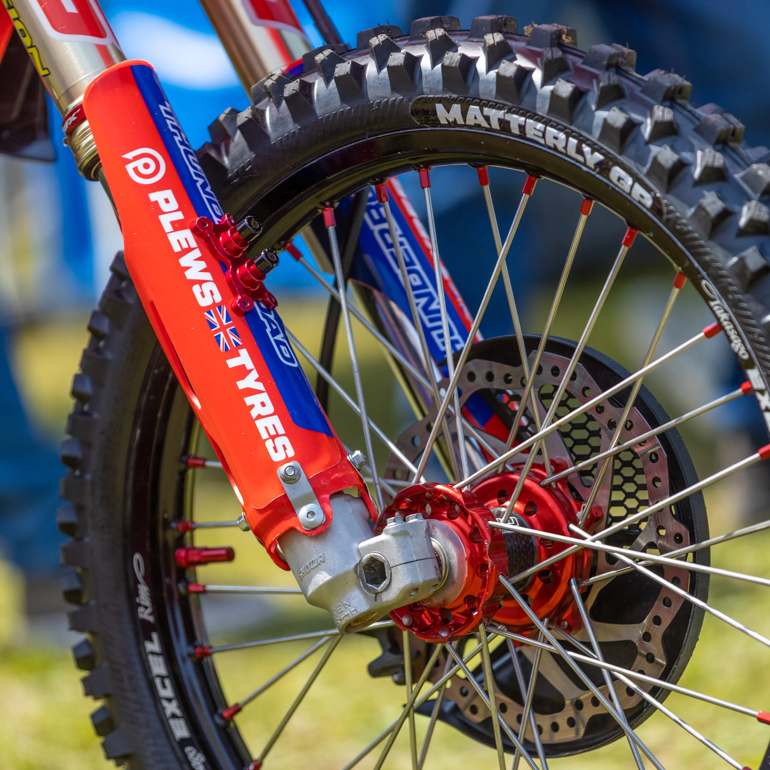 Plews Tyres - MX2 MATTERLY GP - Intermediate - All Terrain Motocross Front Tire