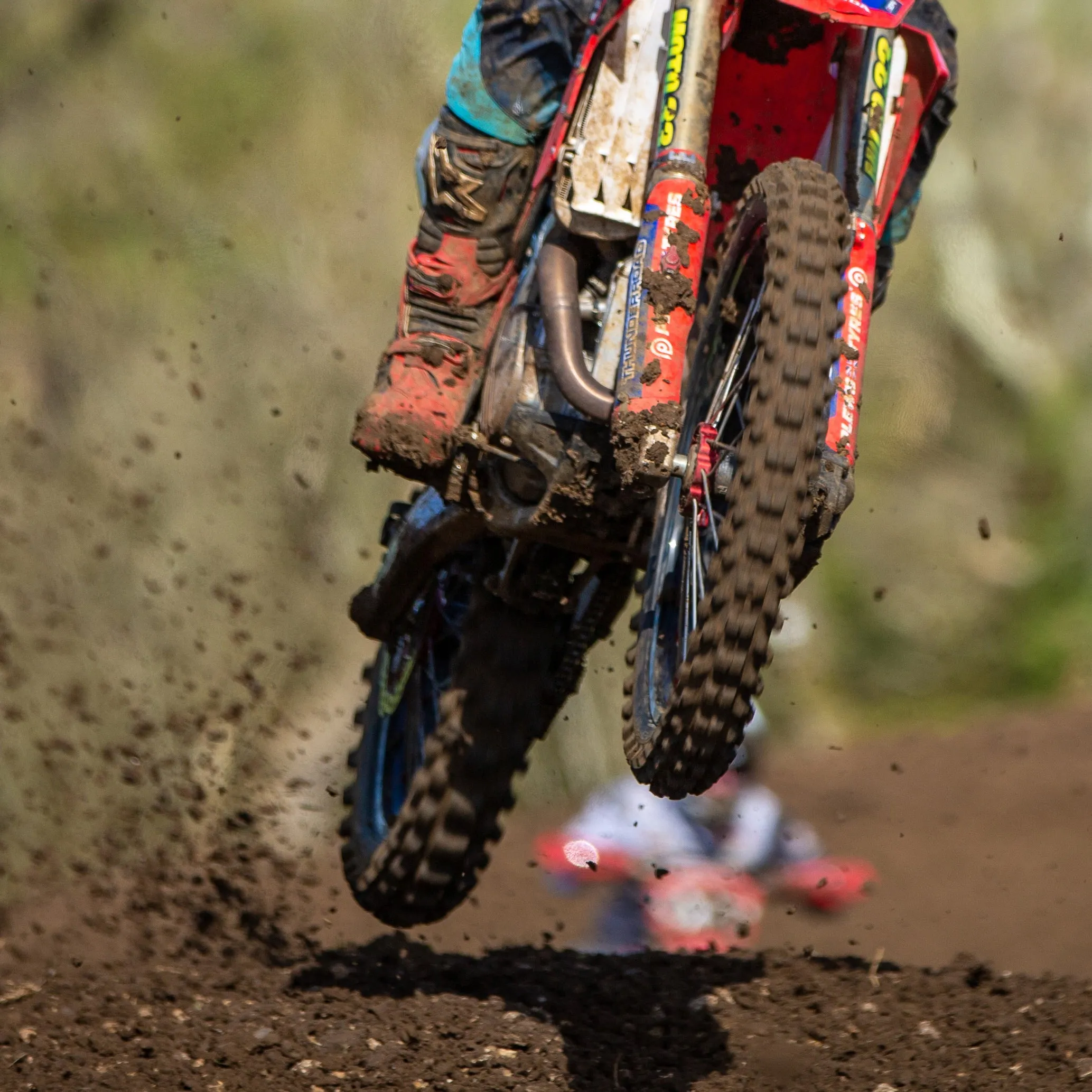 Plews Tyres - MX3 FOXHILLS GP - Hard Pack Motocross Front Tire