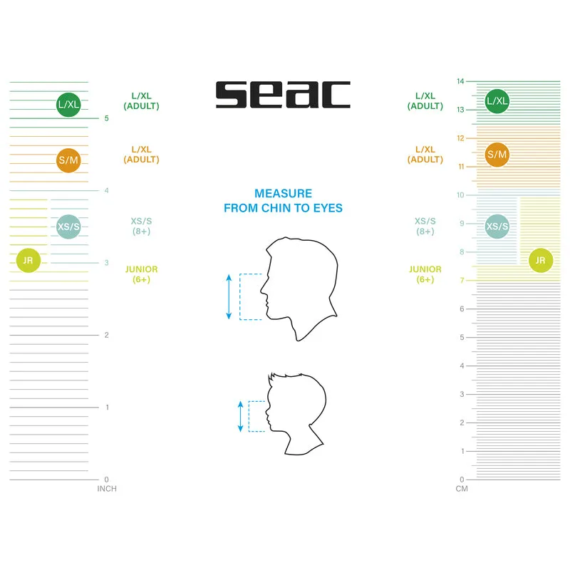 Seac Magica Full Face Snorkelling Mask