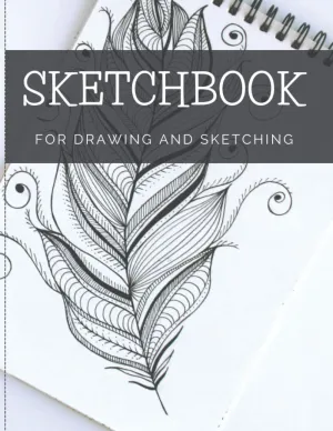 Sketchbook For Drawing And Sketching: 100 Blank Pages, Artist Sketch Pad, Durable Acid Free Drawing Paper, Ideal for Kids & Adults, White, 8' x 11.5' Paperback  February 24, 2021
