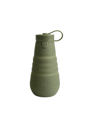Stojo Collapsible Water Bottle (Moss)