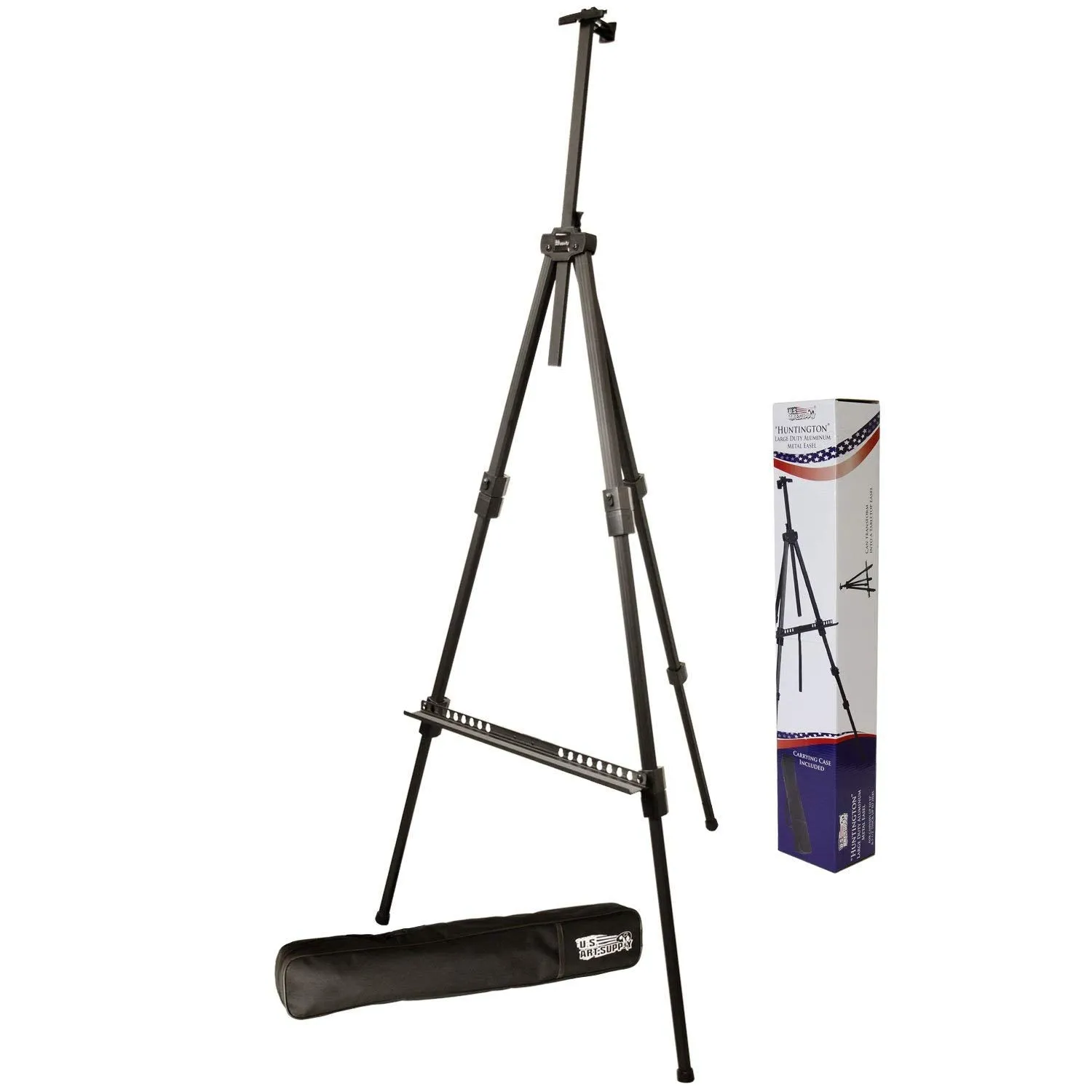US Art Supply 72 Inch Aluminum Tripod Field & Display Easel
