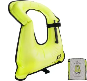 WACOOL Inflatable Snorkel Diving Swimming Scuba Vest Jacket large buoyancy Up to 220 lbs for Adult Youth Kids