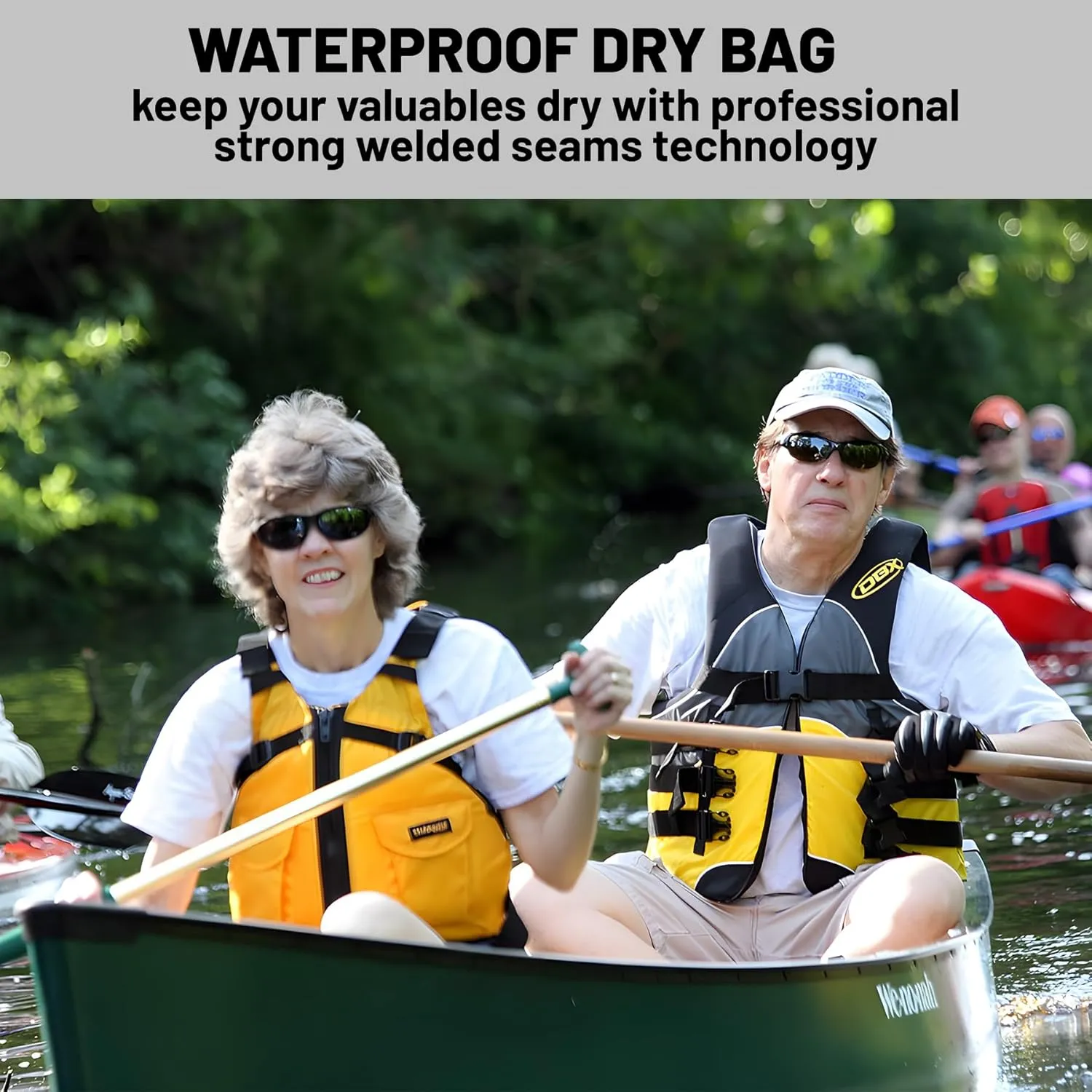Waterproof Dry Bag,Roll Top Brown Ombre Rustic Barn Wood Small Waterproof Backpack 5L/10L/20L Floating and Lightweight Bags for Kayaking, Boating, Fishing, Swimming and Camping