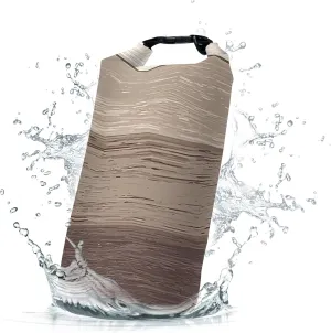 Waterproof Dry Bag,Roll Top Brown Ombre Rustic Barn Wood Small Waterproof Backpack 5L/10L/20L Floating and Lightweight Bags for Kayaking, Boating, Fishing, Swimming and Camping