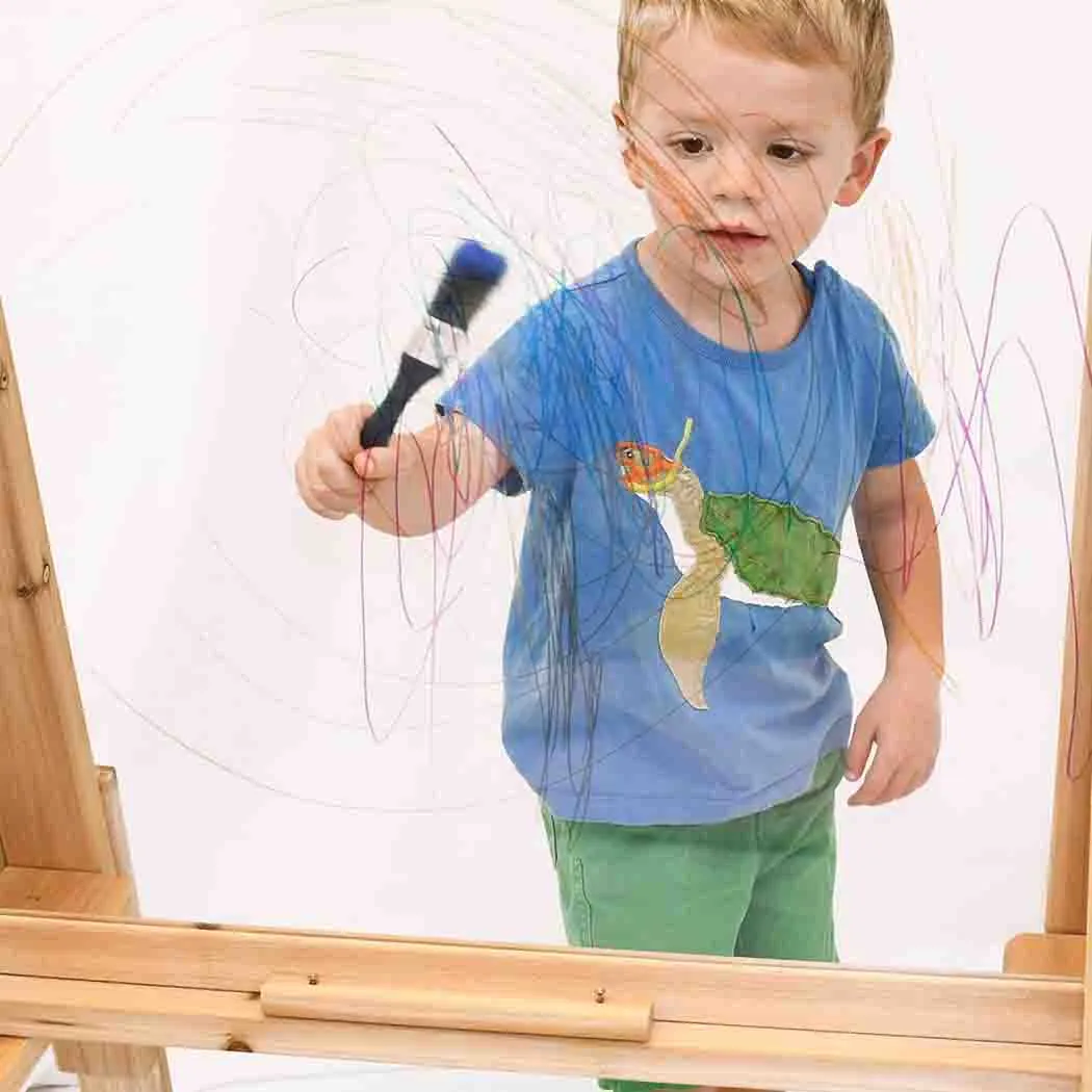 Wooden Messy Play Easel For Indoor & Outdoor Play